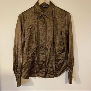 🔴NY & Co | Silk Button down